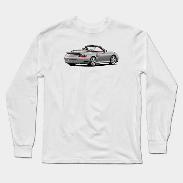 Turbo Cabriolet Long Sleeve T-Shirt by icemanmsc